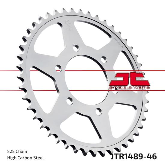 Picture of JT Rear Sprocket Kawasaki Z H2, Z H2(ZR1000) 20-22 (1489-46) (Single)