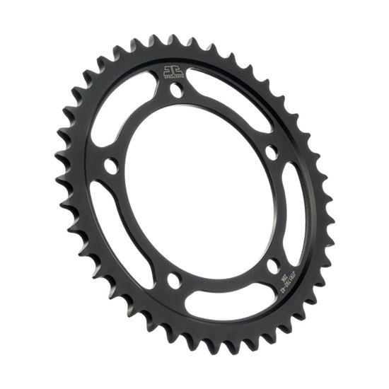 Picture of JT Rear Sprocket Suzuki GSR750 11-17, GSX-R750 00-03, DL1000 02-19, DL1050 20-22 (Black Zinc) (1792-42) (Single)