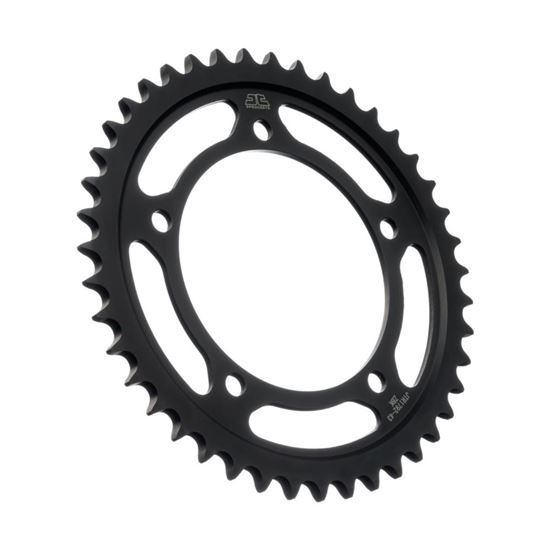 Picture of JT Rear Sprocket Suzuki GSX-R600 06-10, Triumph 800 Bonneville 02-06, 865 Bonneville 07-15 (Black Zinc) (1792-43) (Single)