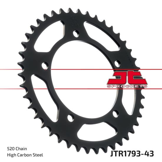 Picture of JT Rear Sprocket Triumph 865 Scrambler 16-17 (1793-43) (Single)