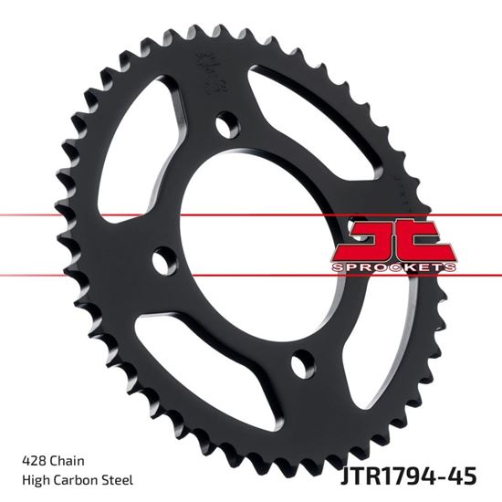 Picture of JT Rear Sprocket Suzuki GZ125 Marauder 98-11 (1794-45) (Single)