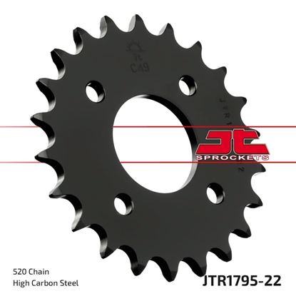 Picture of JT Rear Sprocket Kawasaki KSF80(KFX80) 03-06, Suzuki LT80 Quadsport 89-06 (1795-22) (Single)