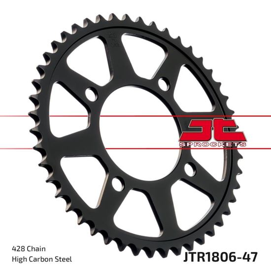 Picture of JT Rear Sprocket Suzuki RG125FU-N 92-94, RG125 FU-P Race Replica 93-96 (1806-47) (Single)