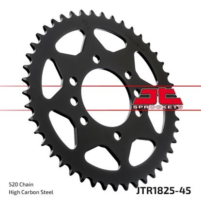 Picture of JT Rear Sprocket Suzuki GF250 88, DR500 81-83 (1825-45) (Single)
