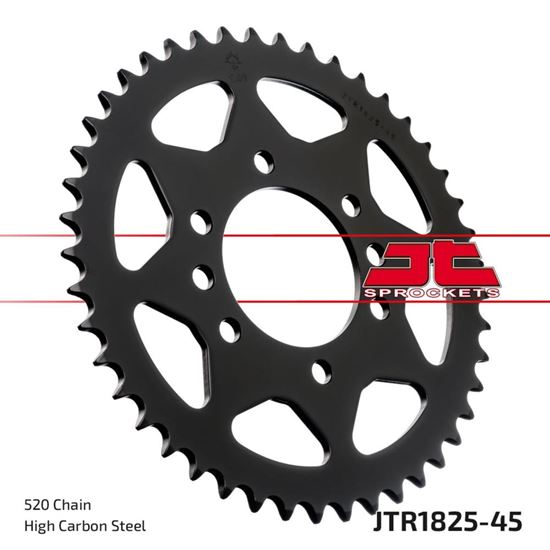 Picture of JT Rear Sprocket Suzuki GF250 88, DR500 81-83 (1825-45) (Single)