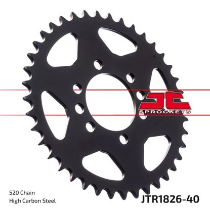 Picture of JT Rear Sprocket Kawasaki KSF400(KFX400) 03-06, LT-Z400 03-08 (1826-40) (Single)