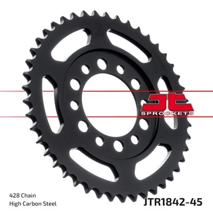Picture of JT Rear Sprocket Yamaha DT125F 75-76 (1842-45) (Single)