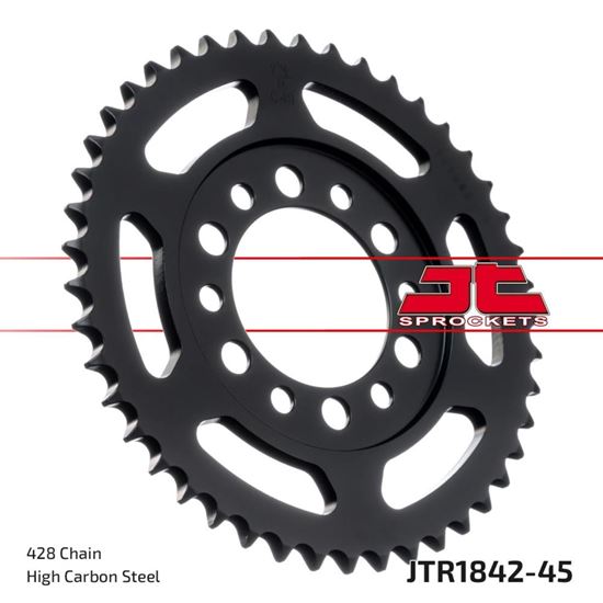 Picture of JT Rear Sprocket Yamaha DT125F 75-76 (1842-45) (Single)