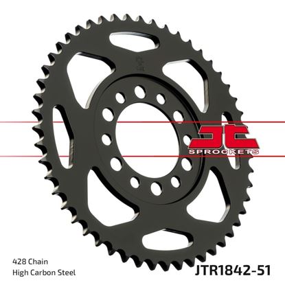 Picture of JT Rear Sprocket Yamaha YZ80 80 (1842-51) (Single)