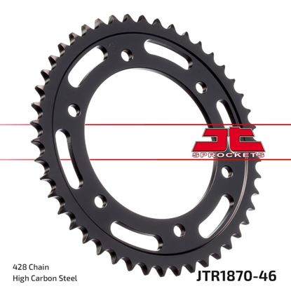 Picture of JT Rear Sprocket Yamaha TZR125R 93-96 (1870-46) (Single)