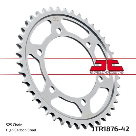 Picture of JT Rear Sprocket Yamaha YZF-R7 22-23, MT10 22-23, MT10SP 22 (1876-42) (Single)