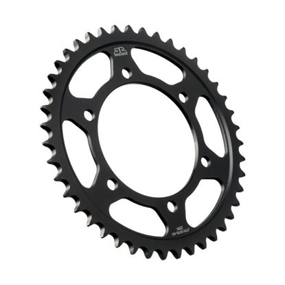 Picture of JT Rear Sprocket Suzuki GSX-R600 11-19, GSX-S750 17-22, Yamaha FZ-07 15-17, MT-07 14-22 (Black Zinc) (1876-43) (Single)
