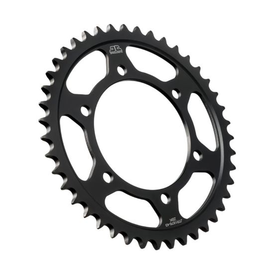 Picture of JT Rear Sprocket Suzuki GSX-R600 11-19, GSX-S750 17-22, Yamaha FZ-07 15-17, MT-07 14-22 (Black Zinc) (1876-43) (Single)