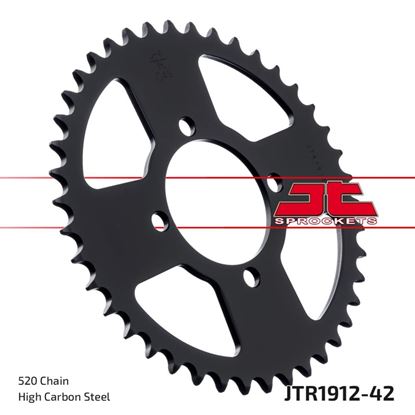Picture of JT Rear Sprocket Yamaha YTM200 (Tri-Moto) 83-85 (1912-42) (Single)