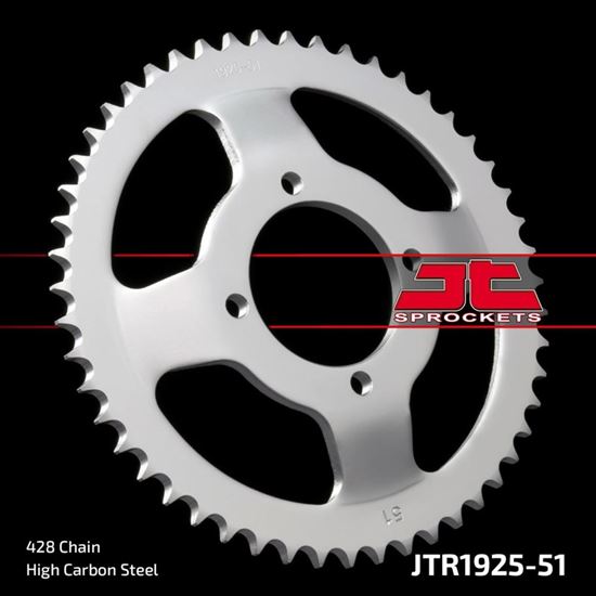 Picture of JT Rear Sprocket Yamaha AG100 80-93 (Dish Rear Sprocket) (1925-51) (Single)