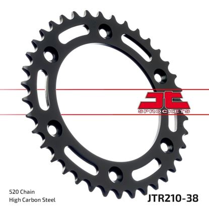 Picture of JT Rear Sprocket Honda CRF230M 09-10 (210-38) (Single)
