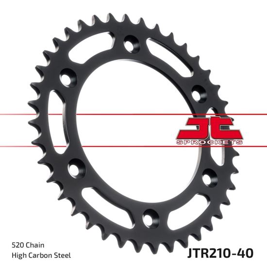 Picture of JT Rear Sprocket Honda CRM250 91, XR250 Baja 97-07 (Japanese Imports) (210-40) (Single)