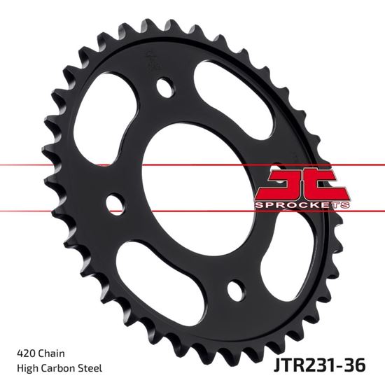 Picture of JT Rear Sprocket Honda C125 Super Cub 18-21 (231-36) (Single)