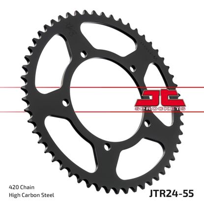 Picture of JT Rear Sprocket Generic 50 Trigger SM 06-18 (24-55) (Single)