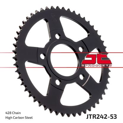 Picture of JT Rear Sprocket Honda XL125R 82-87 (242-53) (Single)