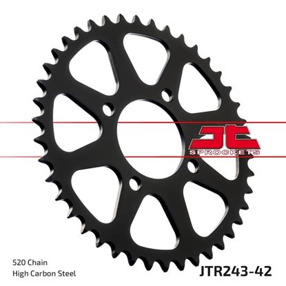 Picture of JT Rear Sprocket Honda MTX200R 83-86 (243-42) (Single)