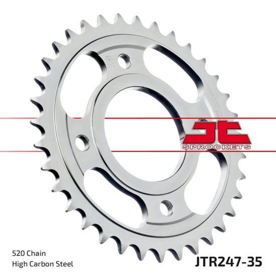 Picture of JT Rear Sprocket Honda CBX250RS (247-35) (Single)