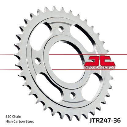 Picture of JT Rear Sprocket Honda CB400N 81-83 (247-36) (Single)
