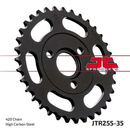 Picture of JT Rear Sprocket Honda ZA50 Monkey (255-35) (Single)