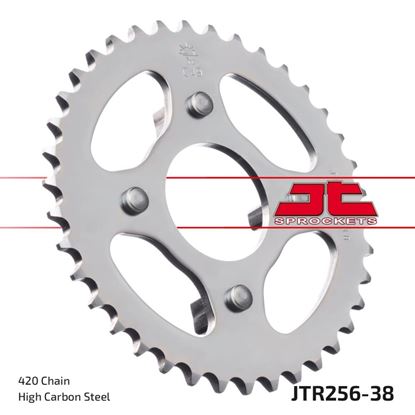 Picture of JT Rear Sprocket Honda C50 70-75, CF50 Chaly 79-86, ST50 90, ST70 78 (256-38) (Single)