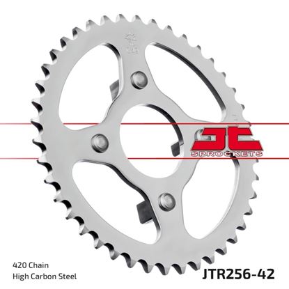 Picture of JT Rear Sprocket Honda CB50J 75-82, SS50 79-80 (256-42) (Single)