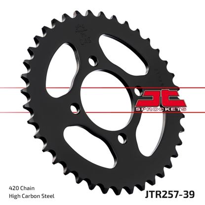 Picture of JT Rear Sprocket Honda C70 75-80 (257-39) (Single)