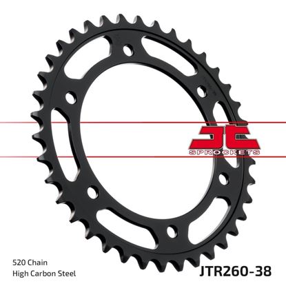 Picture of JT Rear Sprocket Honda XL250R 84-87 (260-38) (Single)