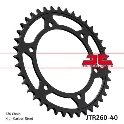 Picture of JT Rear Sprocket Honda XR250L 91-96 (260-40) (Single)