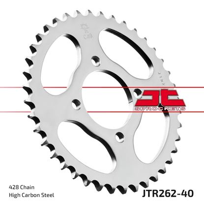 Picture of JT Rear Sprocket Honda C90 75-82 (262-40) (Single)