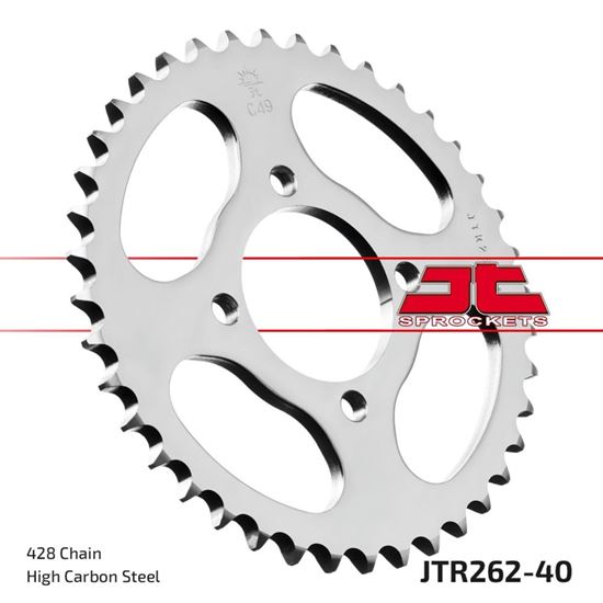 Picture of JT Rear Sprocket Honda C90 75-82 (262-40) (Single)