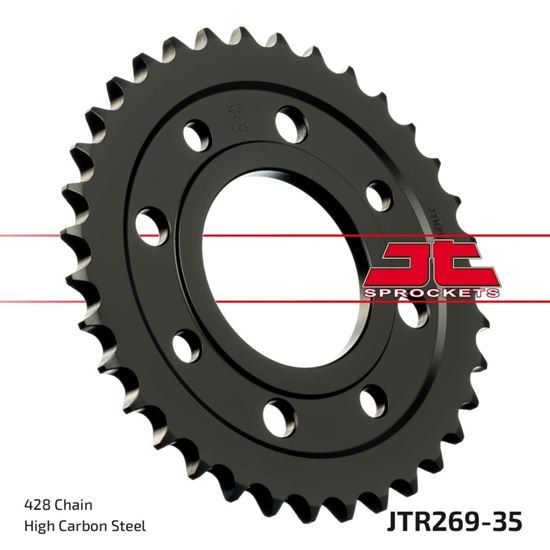 Picture of JT Rear Sprocket Honda EZ90 Cub 93-96, H100A 82-83, CM200T 81-84 (269-35) (Single)