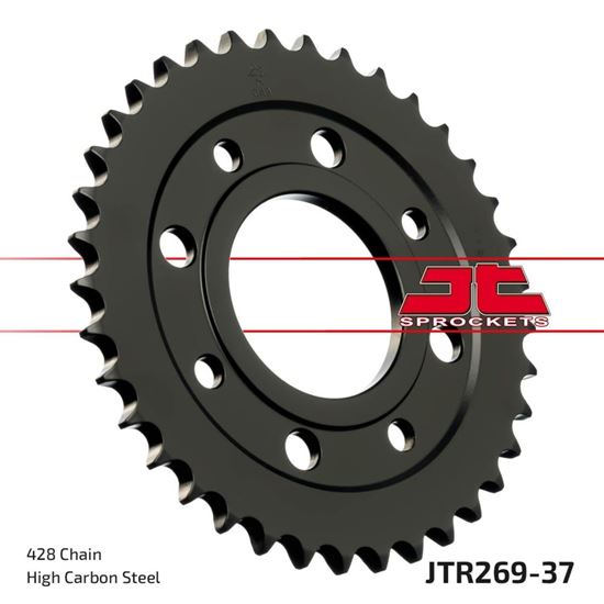 Picture of JT Rear Sprocket Honda CB100N 78-86, CB125J 78-79 (269-37) (Single)