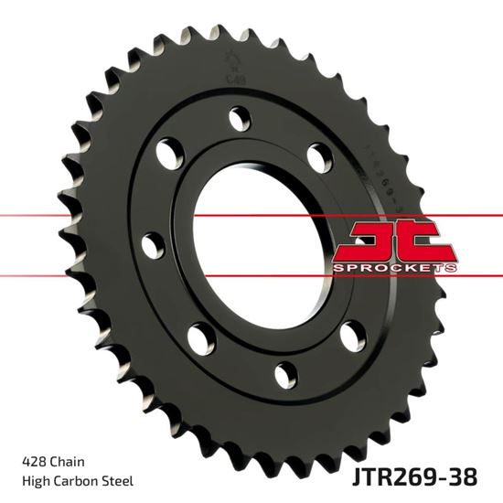 Picture of JT Rear Sprocket Honda CB175 71-78, CB125RS 83-86 (269-38) (Single)