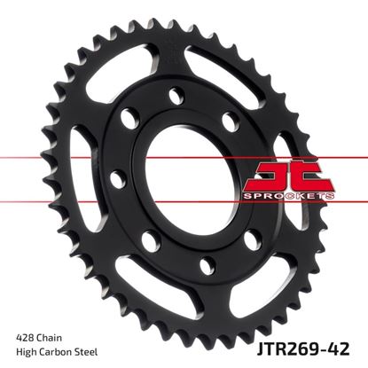 Picture of JT Rear Sprocket Honda CB125TD 82-88, CD125T Benly 82-85 (269-42) (Single)