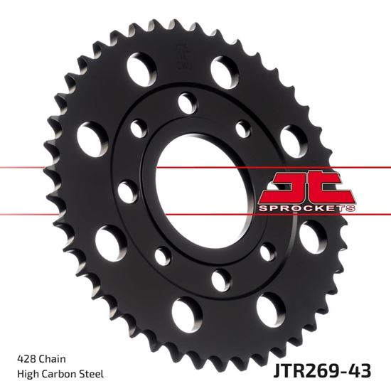 Picture of JT Rear Sprocket Honda CG125M1 02-05, CM125C 82-97 (269-43) (Single)