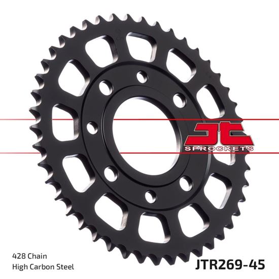 Picture of JT Rear Sprocket Daelim VL125 FI Daystar II 08-11 (269-45) (Single)