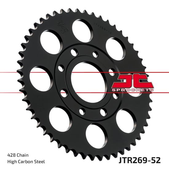 Picture of JT Rear Sprocket Honda CT125 83-89 (269-52) (Single)
