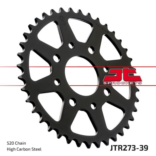 Picture of JT Rear Sprocket Honda CA125 Rebel 95-01, CMX250 Rebel 00 (273-39) (Single)