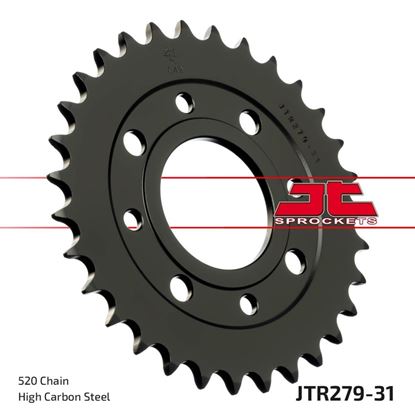 Picture of JT Rear Sprocket Honda CMX250 Rebel 96-99 (279-31) (Single)
