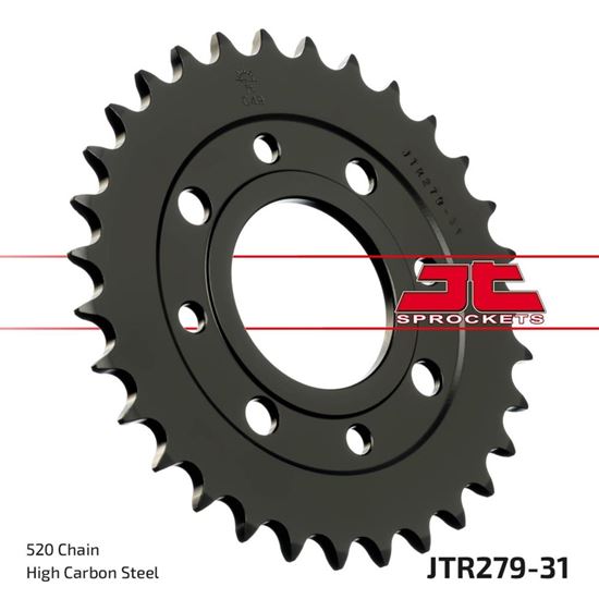 Picture of JT Rear Sprocket Honda CMX250 Rebel 96-99 (279-31) (Single)