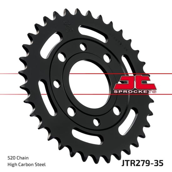 Picture of JT Rear Sprocket Honda CB175 74-76, CB200 76-79 (279-35) (Single)