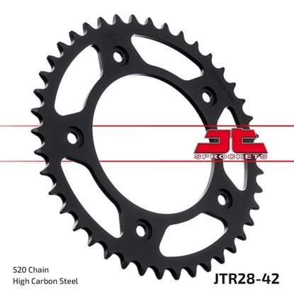 Picture of JT Rear Sprocket Aprilia RS250 95-04 (28-42) (Single)