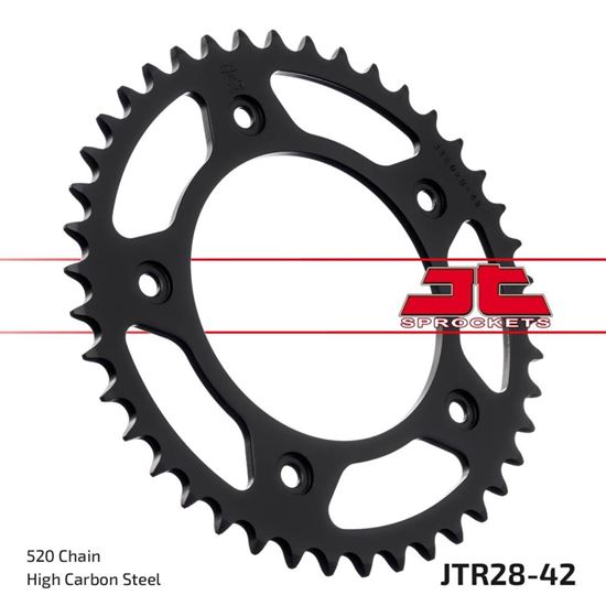 Picture of JT Rear Sprocket Aprilia RS250 95-04 (28-42) (Single)