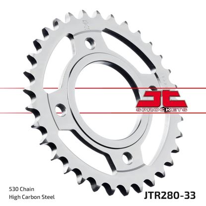 Picture of JT Rear Sprocket Honda CB500T 75-77 (280-33) (Single)