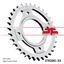 Picture of JT Rear Sprocket Honda CB500T 75-77 (280-33) (Single)